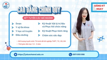 Thông báo tuyển sinh hệ Cao đẳng Y Dược năm 2025